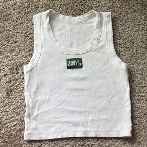 Daily Drills White Sleeveless Top